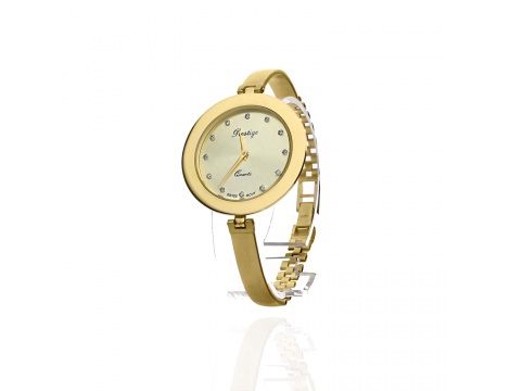 Złoty zegarek biżuteryjny - 2