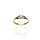 Złoty pierścionek próby 0,585 z cyrkonią