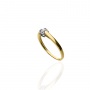 Złoty pierścionek  zaręczynowy próby 0,585 - 3