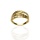 Złoty nietuzinkowy pierścionek próby 0,585