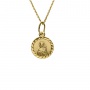 Złoty medalik próby 0,585 z wizerunkiem Matki Boskiej Częstochowskiej - 2