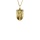 Złoty medalik o nietuzinkowym kształcie próby 0,585 z wizerunkiem Matki Boskiej Częstochowskiej