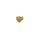 Złoty charms próby 0,585 ażurowe serce