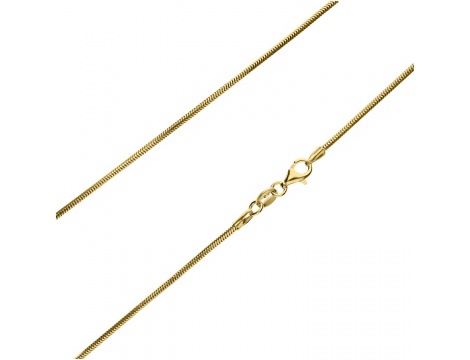 Złoty łańcuszek próby 0,585 linka 50 cm/ 1,3 mm