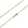 Złoty łańcuszek próby 0,585 figaro 50 cm/ 1,5 mm