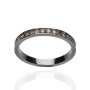 Pierścionek z białego złota próby 0,585 z brylantami 0,34ct - 2