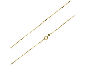 Złoty łańcuszek próby 0,585 Ankier 55 cm/ 1,2 mm