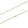 Złoty łańcuszek próby 0,585 linka (żyłka) 45 cm/ 1,4 mm - 2