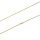 Złoty łańcuszek próby 0,585 linka (żyłka) 45 cm/ 1,4 mm
