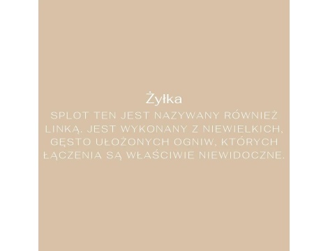 Złoty łańcuszek próby 0,585 linka (żyłka) 55 cm/ 1,6 mm - 2