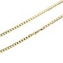 Złoty łańcuszek próby 0,585 Pancerka 45 cm/ 2,5 mm - 2