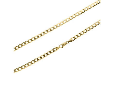 Złoty łańcuszek próby 0,585 Pancerka 55 cm/ 5,1 mm