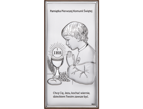 Pamiątka Pierwszej Komunii Świętej-chłopczyk DS30/30 12X22