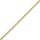 Złota bransoletka próby 0,585 lisi ogon 1,6 mm