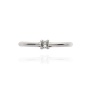 Złoty pierścionek próby 0,585 z diamentem 0,11 ct - 4