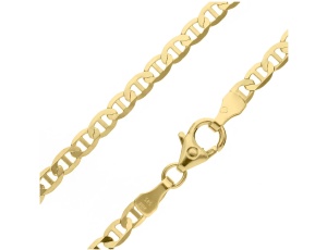 Złoty łańcuszek próby 0,585 Gucci 45 cm/ 3,4 mm