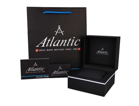 Zegarek męski Atlantic złoty 60335.45.21 - 2