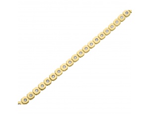 Złota bransoleta z brylantami 0,93 ct