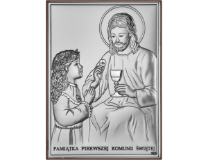 Pamiątka Piewszej Komunii Świętej - Dziewczynka
