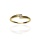 Złoty pierścionek próby 0,585 z brylantem 0,03 ct